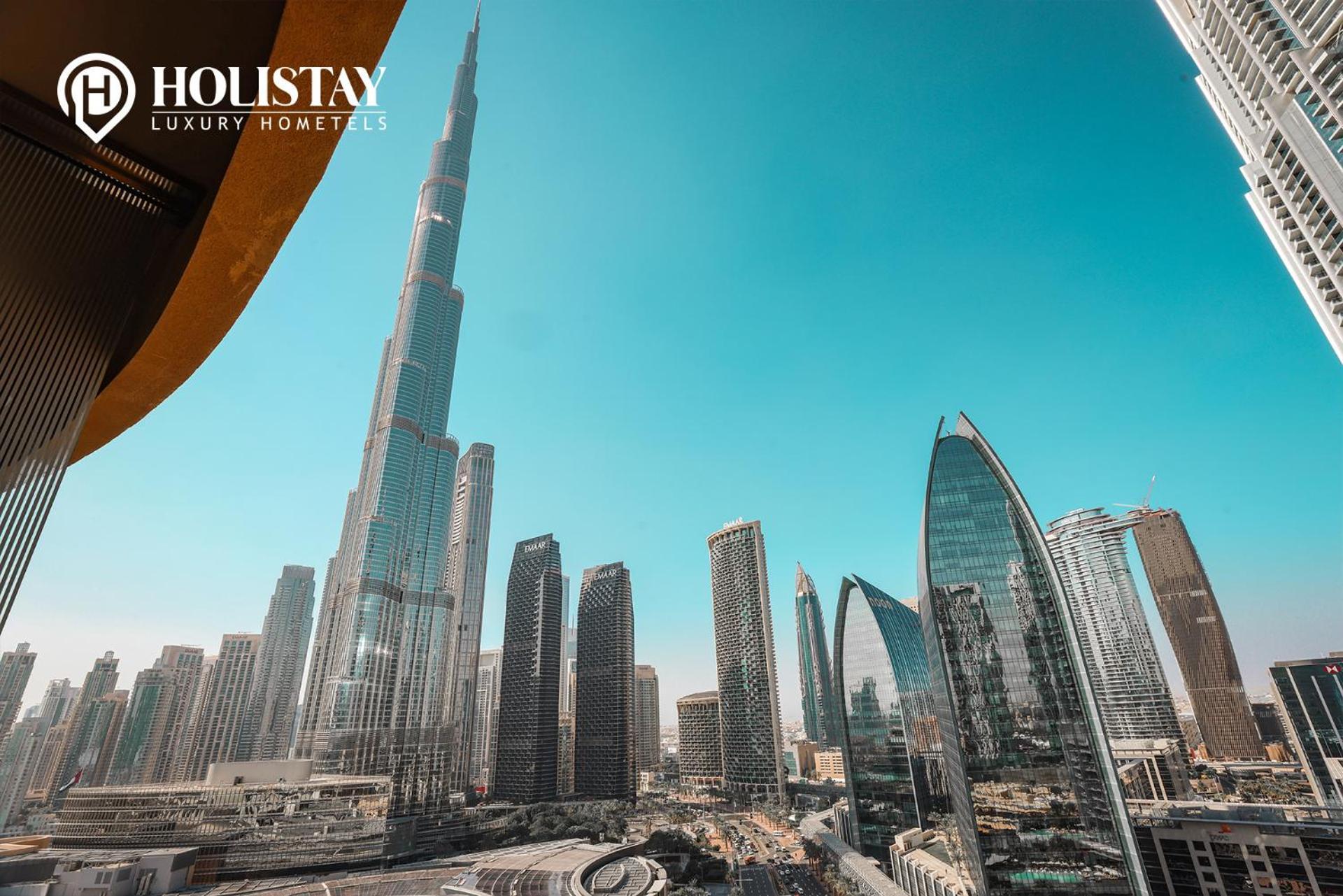 Holistay Luxury Homes - Burj Khalifa View - Direct Access Dubai Mall Dış mekan fotoğraf