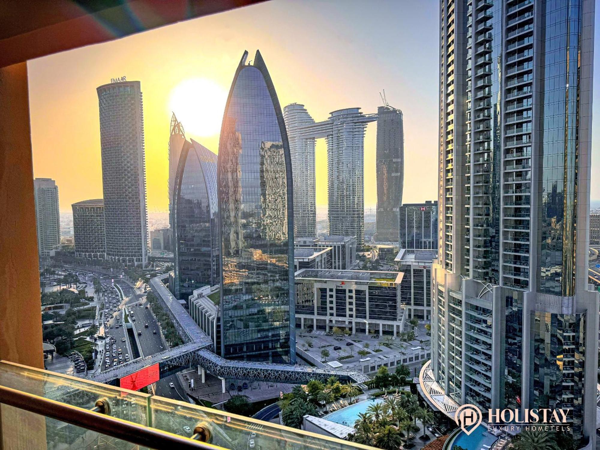 Holistay Luxury Homes - Burj Khalifa View - Direct Access Dubai Mall Dış mekan fotoğraf