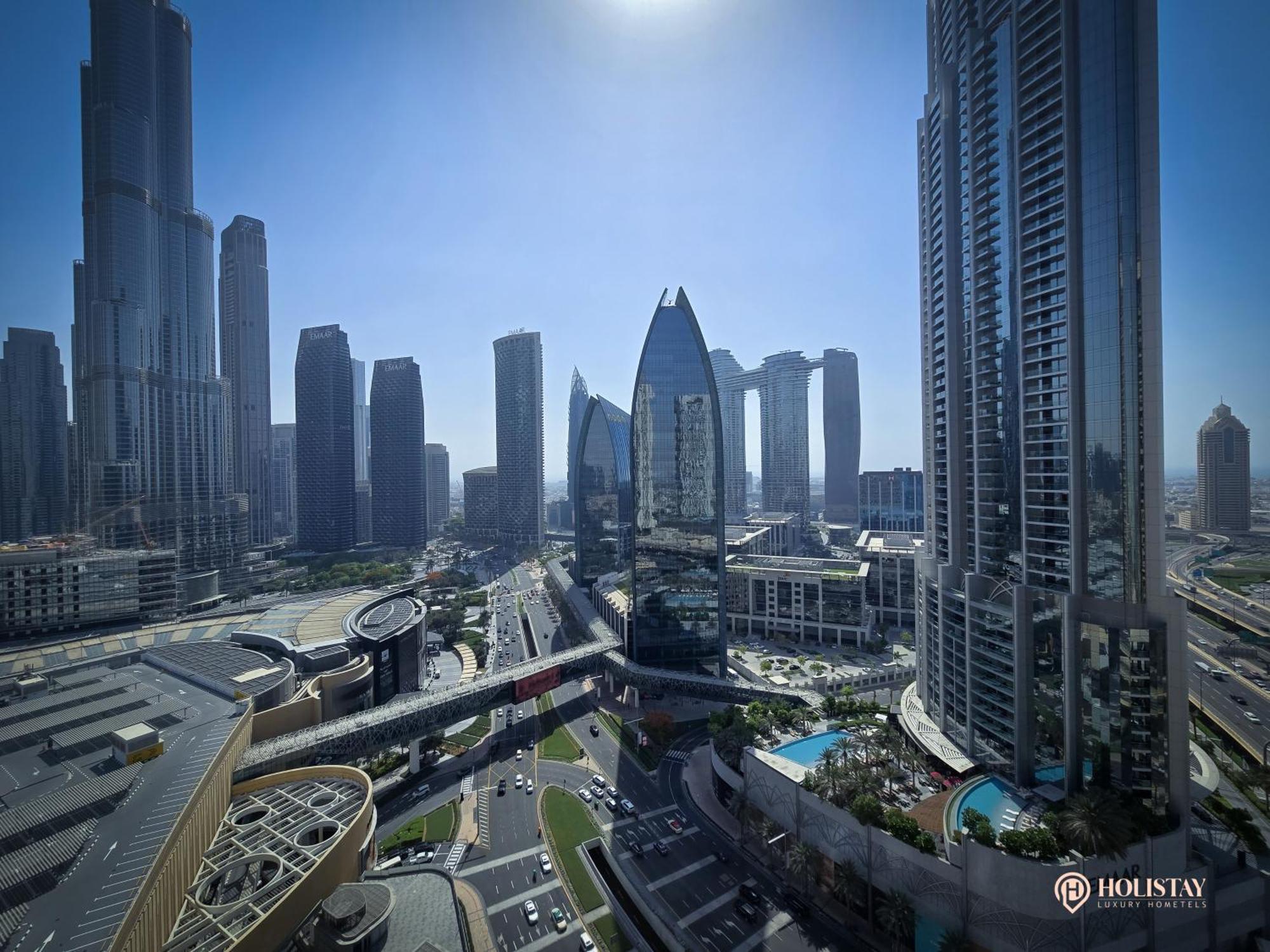 Holistay Luxury Homes - Burj Khalifa View - Direct Access Dubai Mall Dış mekan fotoğraf